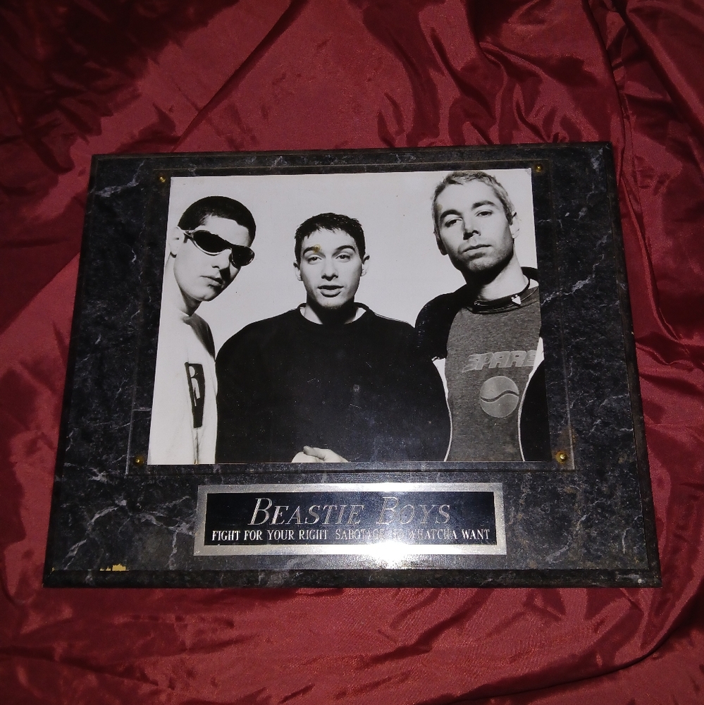 Beastie Boys Framed Plaque